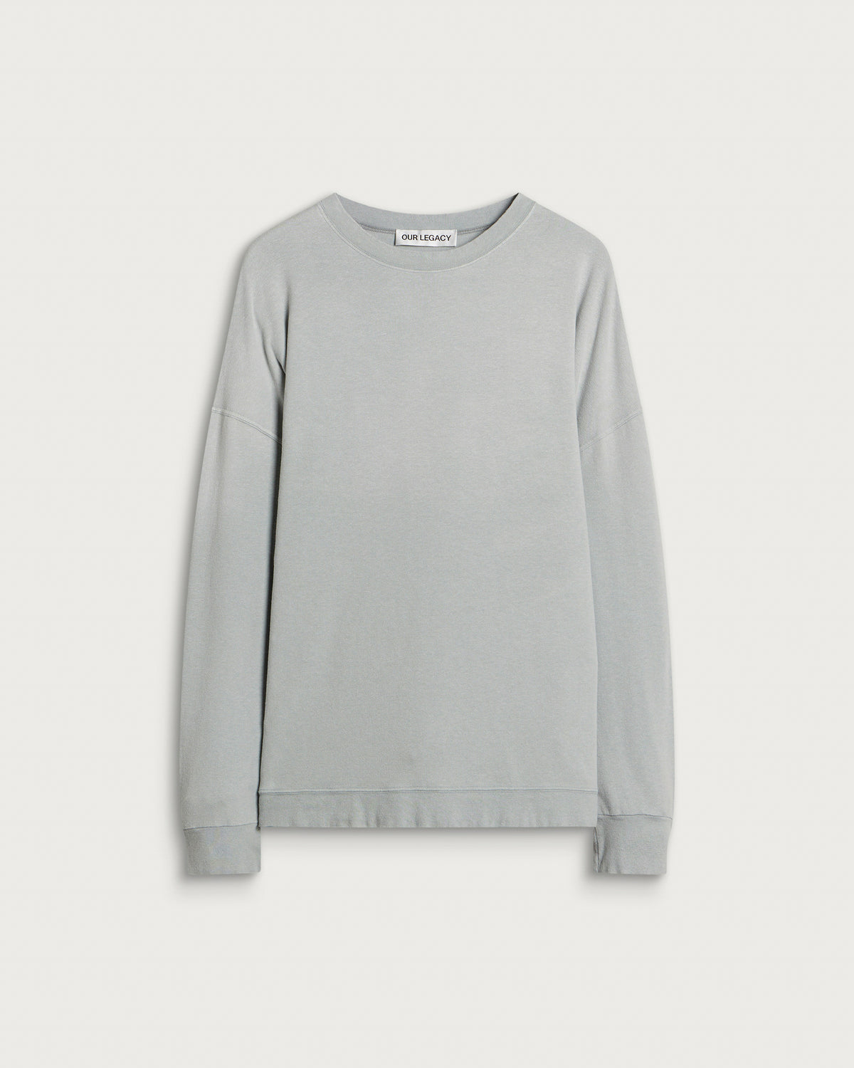 Our Legacy Sunfaded Ash Rogue Loopback Slack Sweatshirt
