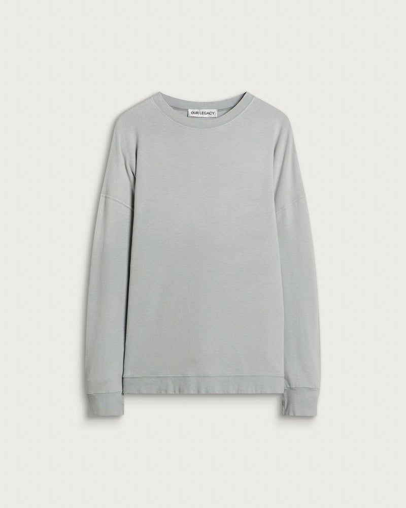 Our Legacy Sunfaded Ash Rogue Loopback Slack Sweatshirt