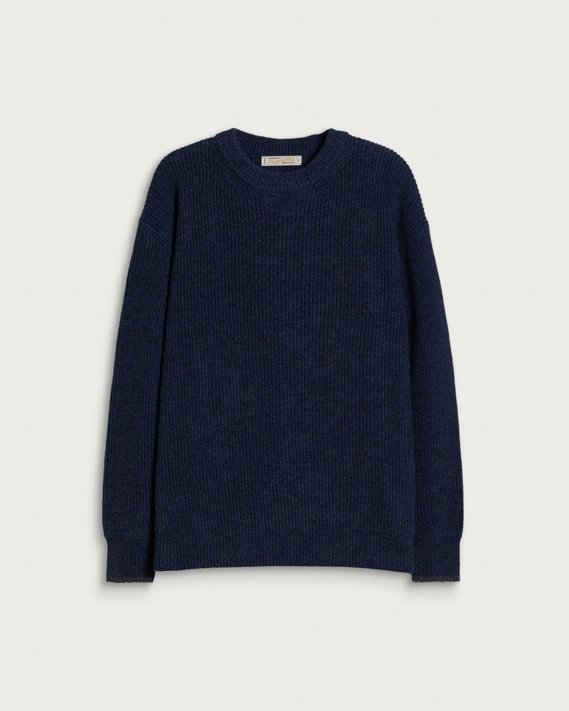 FrizmWORKS Patch Round Pullover Knit