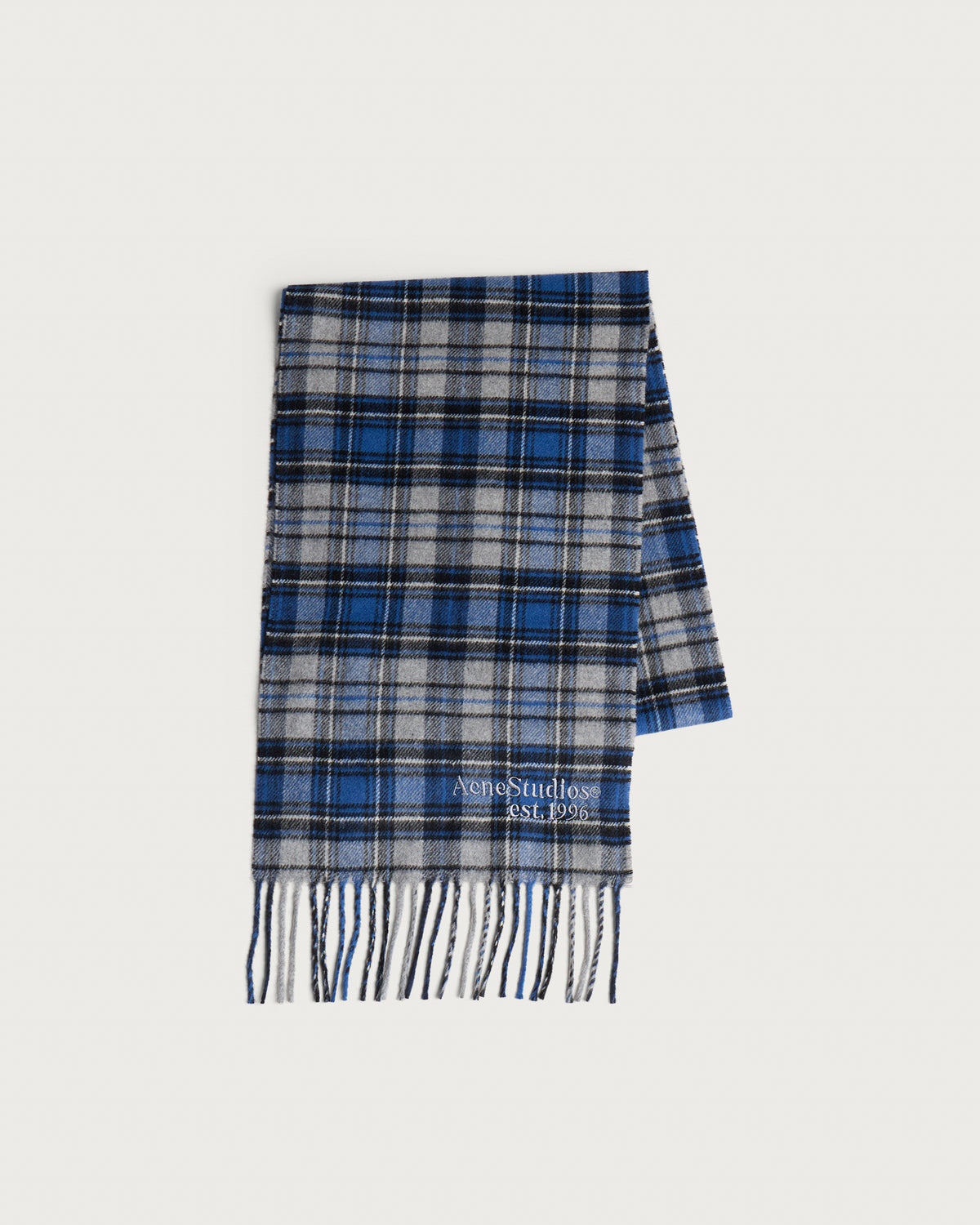 Acne Studios Canada Cashmere Check Scarf