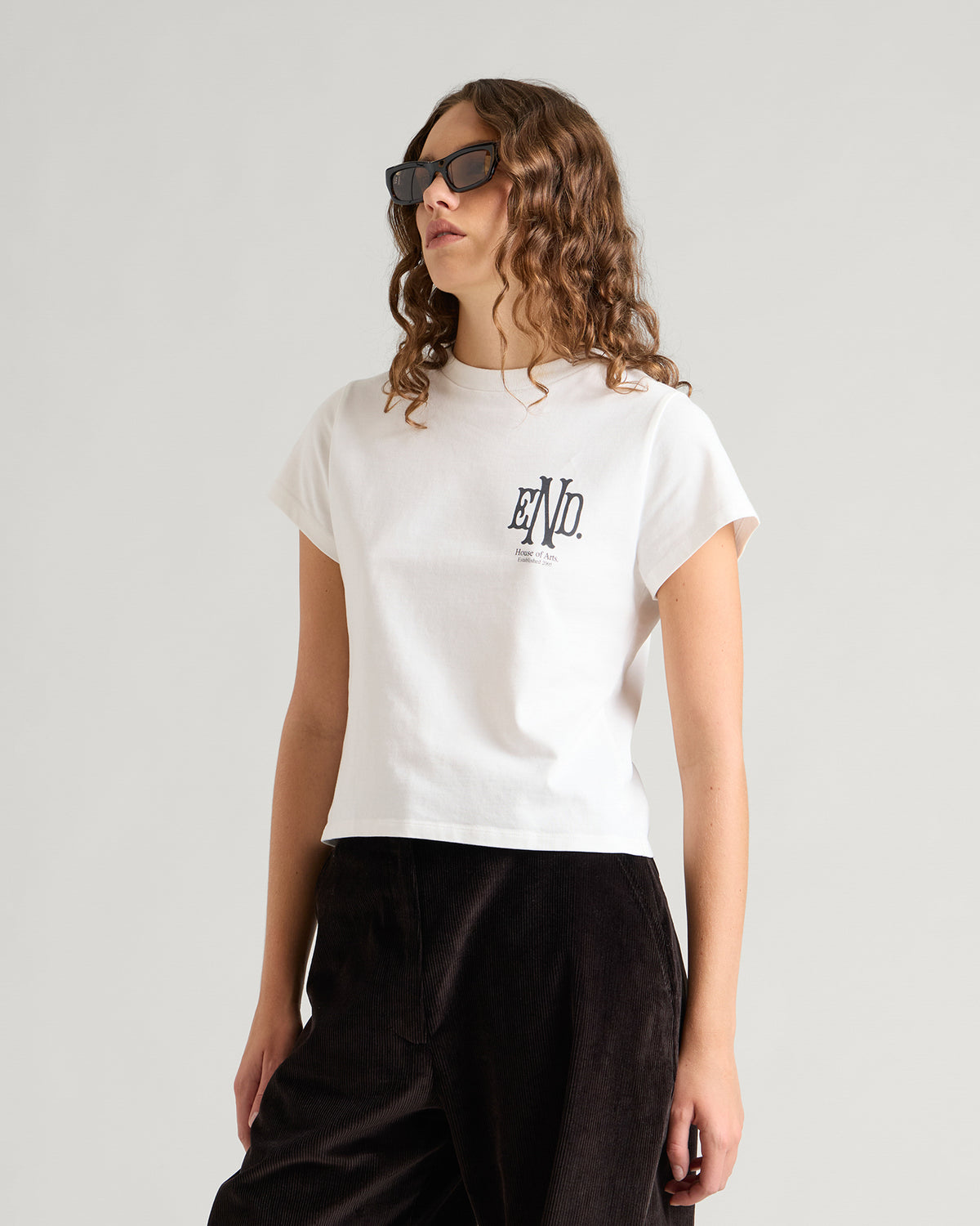 END. Monogram Baby Tee