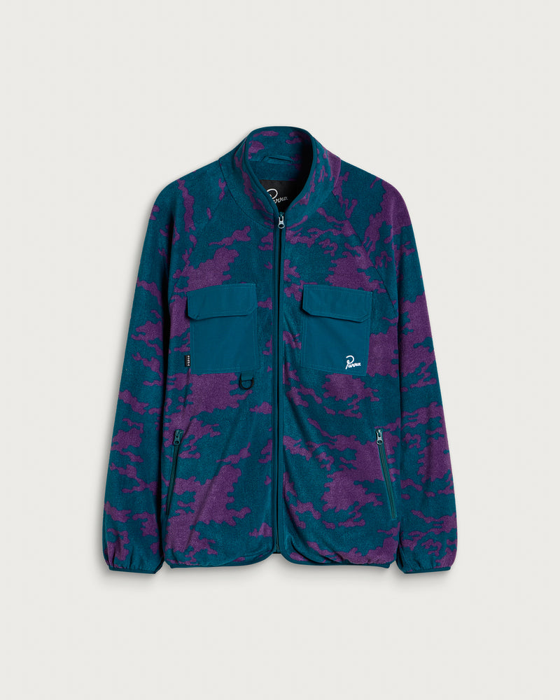 By Parra Darwin Camo Fleece Jacket