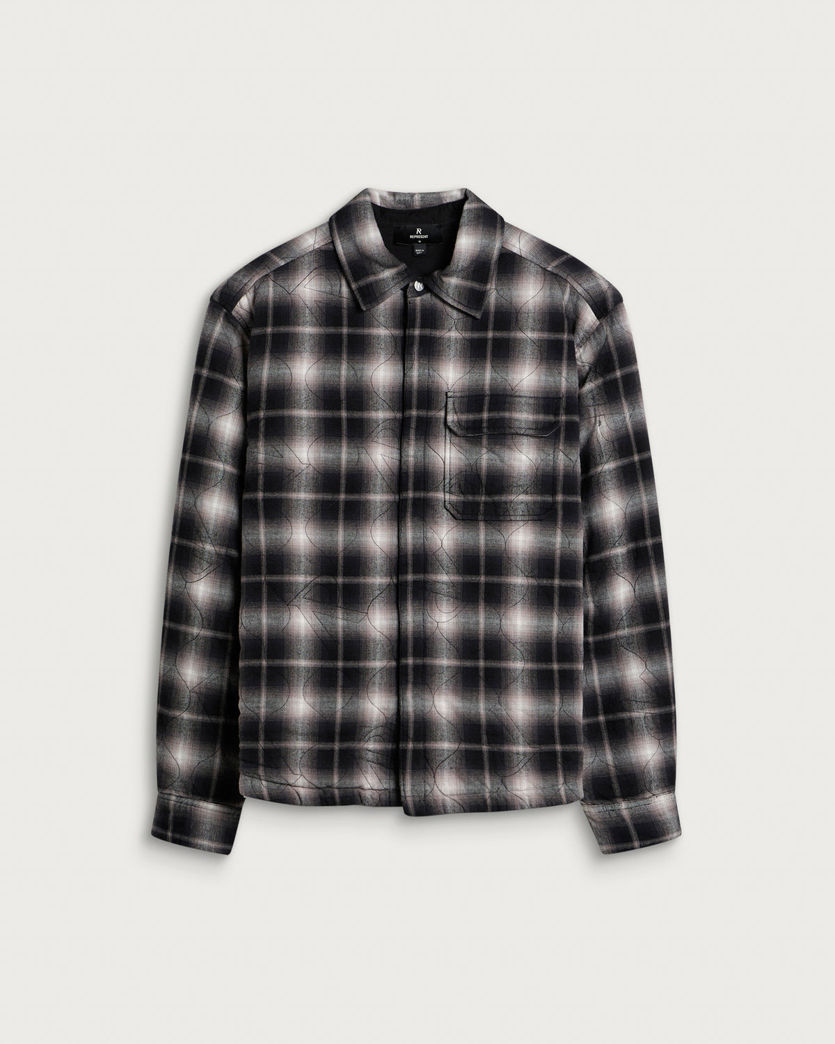 Represent Logo Quilted Shirt