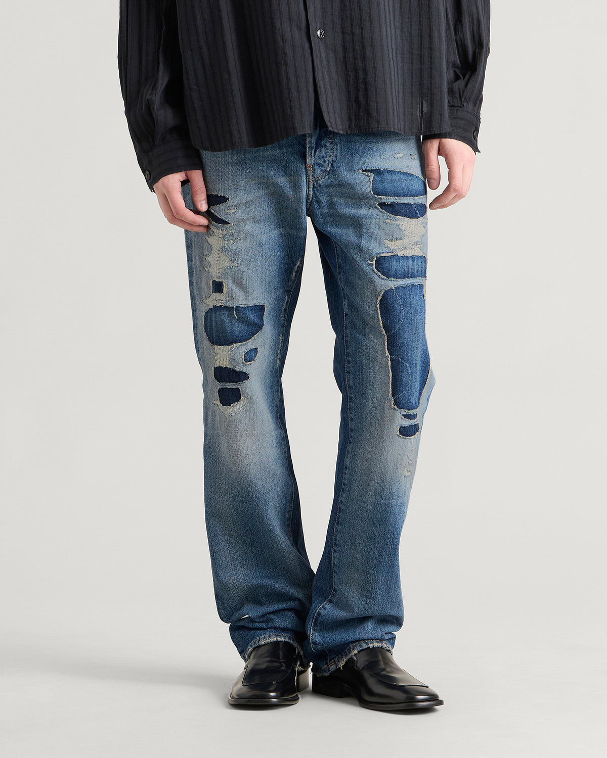 Acne Studios Acne Studios 1996 Blue Map Jeans