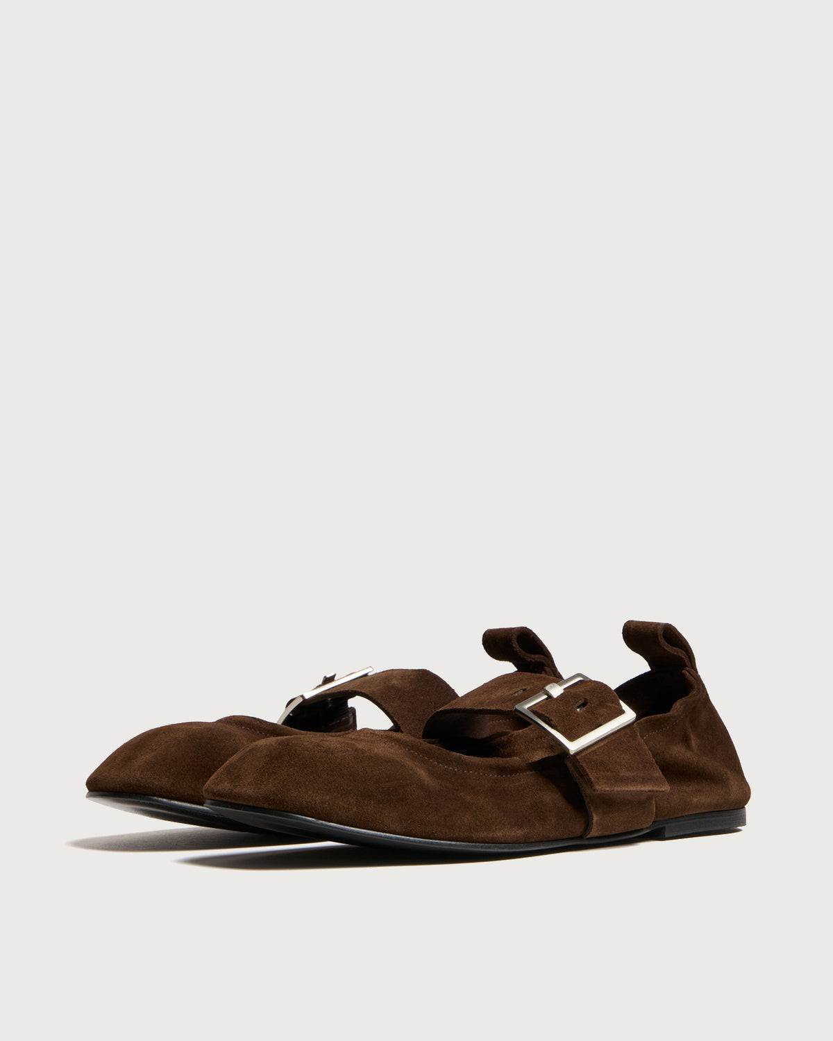 ALOHAS Sarea Leather Ballet Flats