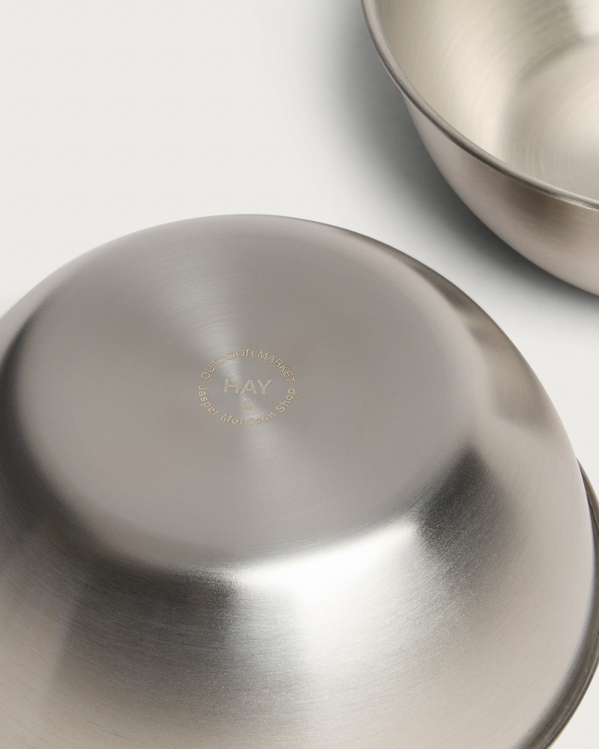 HAY Outdoor Market Steel Bowl - Set of 2 - Small