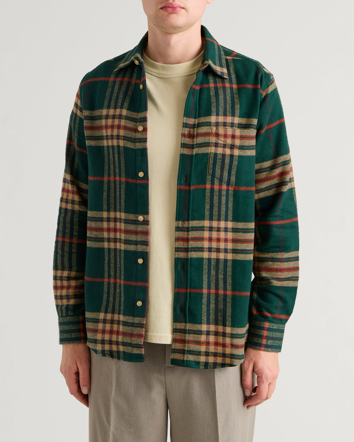 Portuguese Flannel Cervo Flannel Check Shirt