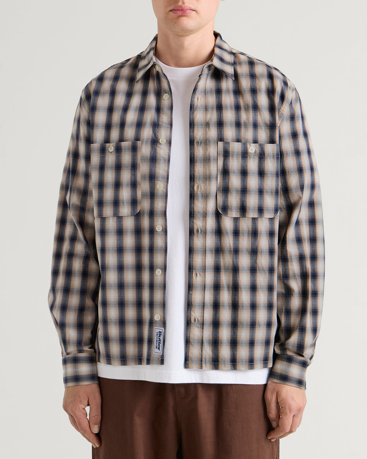 Butter Goods Shadow Plaid Shirt