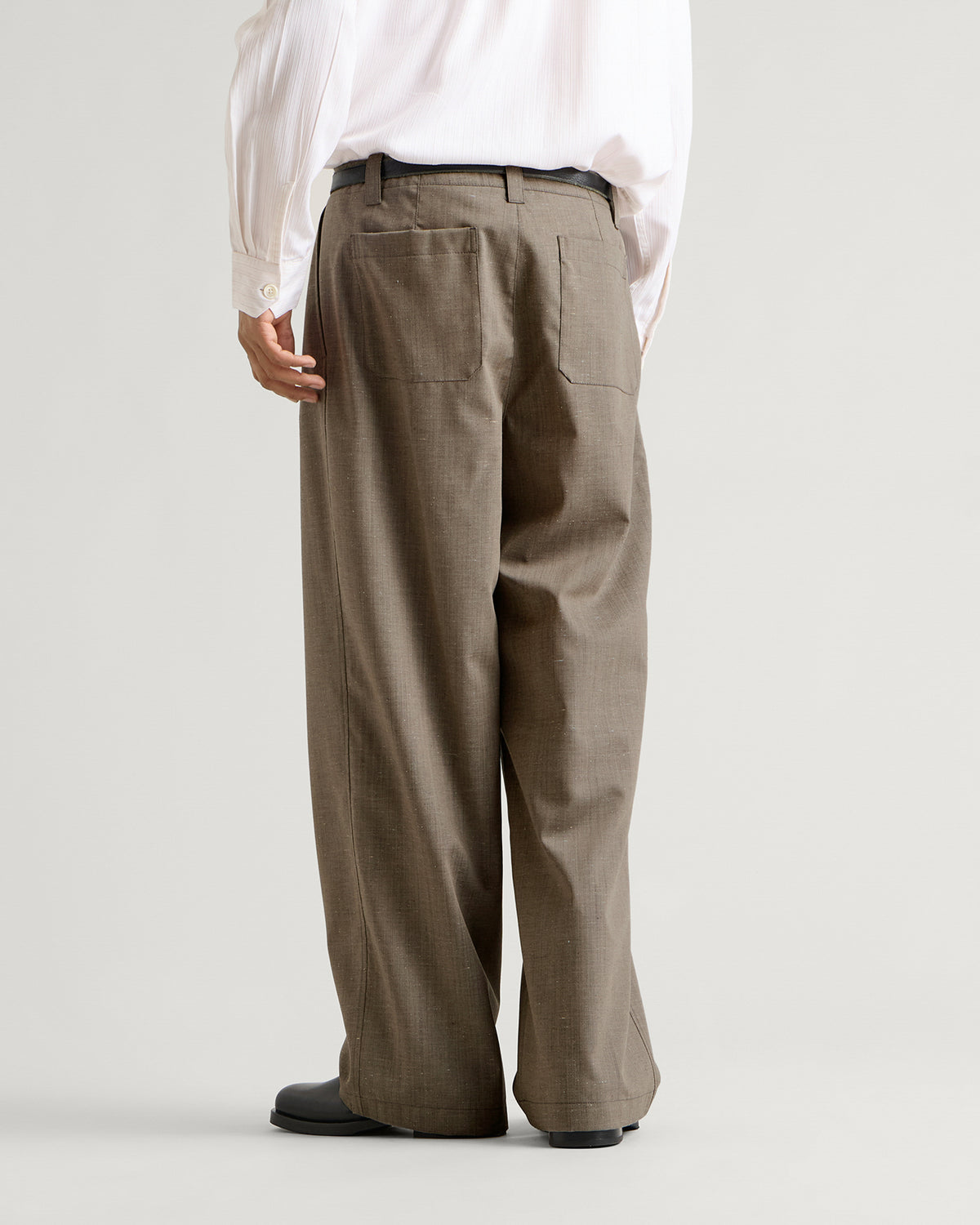 Our Legacy Clay Flowy Fleck Wool Still Chino