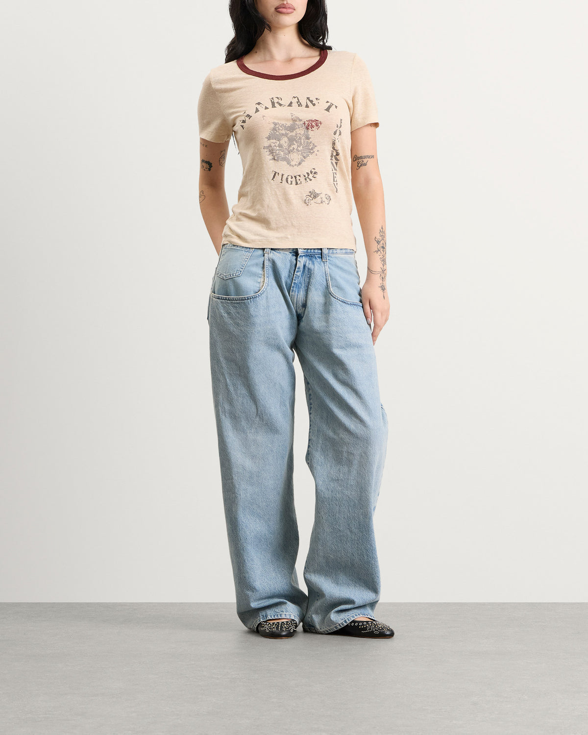 Isabel Marant Étoile Kiliann Logo T-Shirt