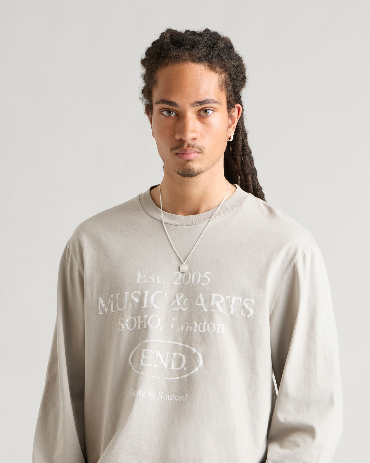 END. Worn Established Long Sleeve T-shirt