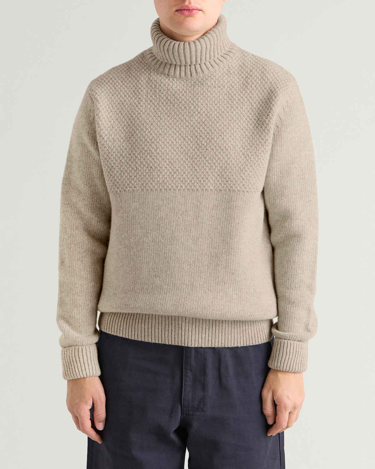 Barbour Heritage + Northcliffe Submariner Roll Neck Jumper