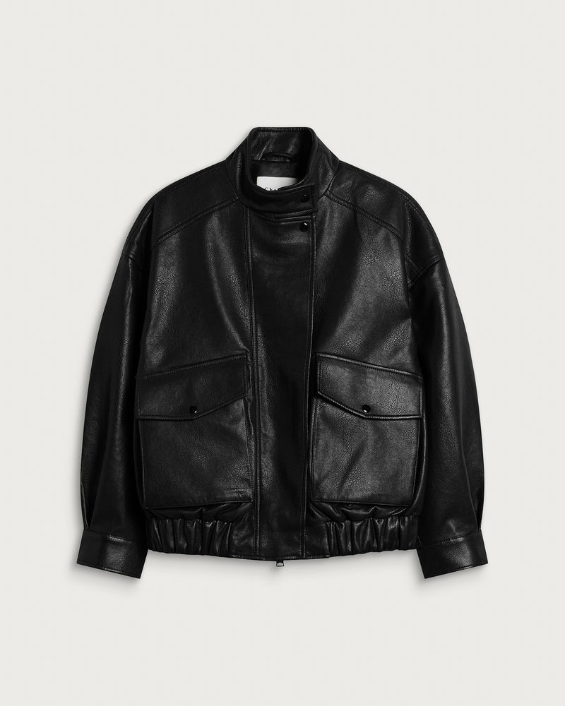 Charoux Tunnel Aviator Leather Jacket