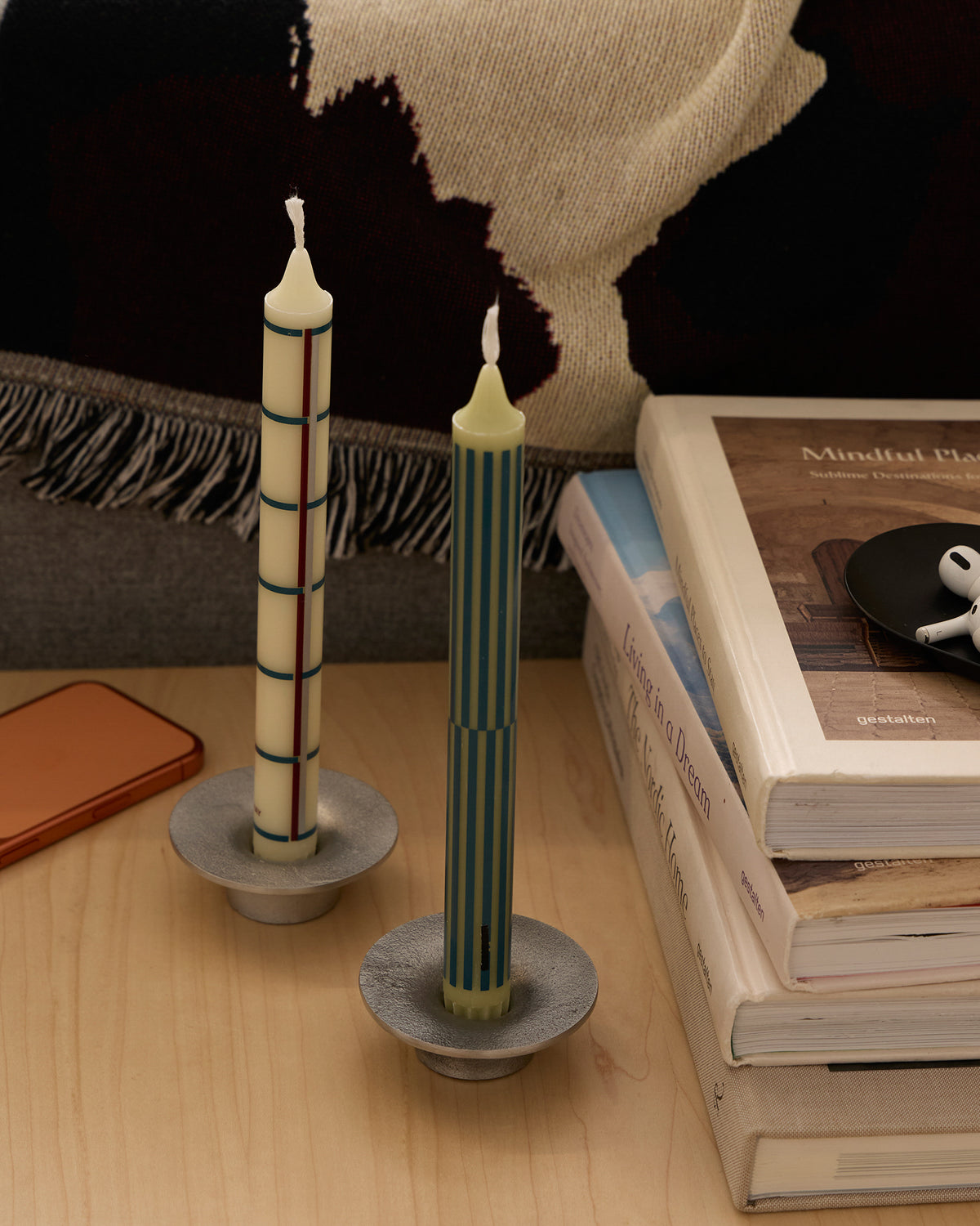 HAY Pattern Candle - Set of 4