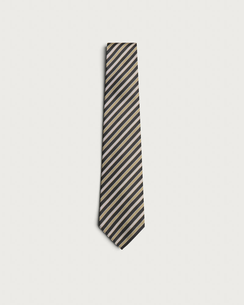 Junya Watanabe MAN 8.5cm Silk Stripe Tie