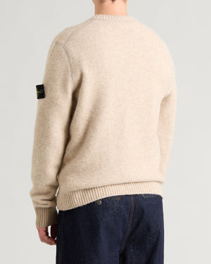 Stone Island Baby Alpaca Blend Jumper Biscuit Melange – END.