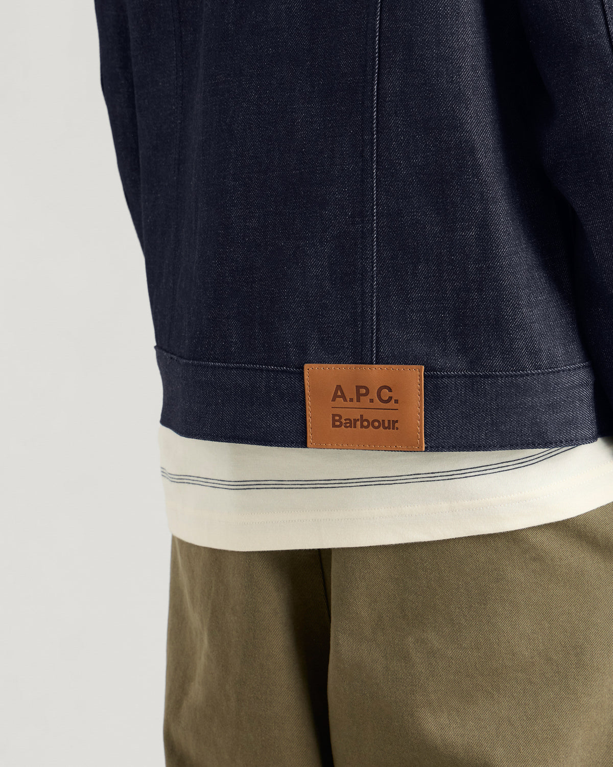 Barbour x A.P.C. Trucker Denim Jacket