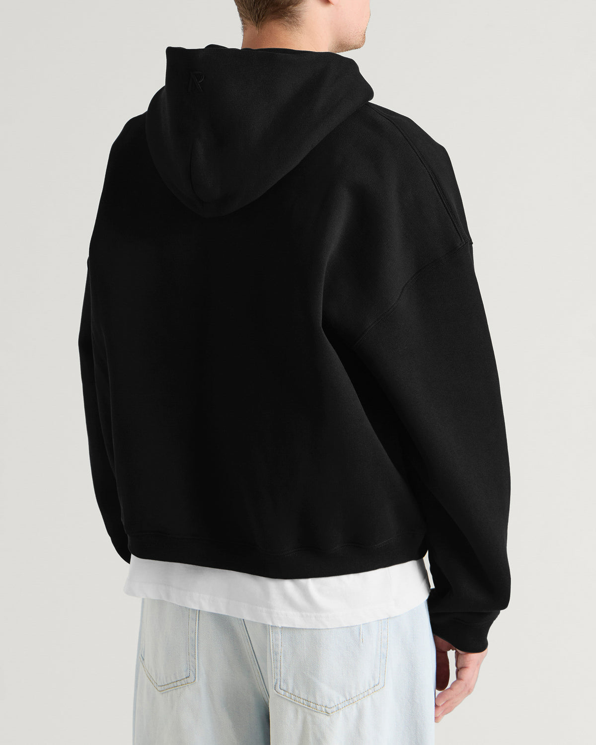 Represent Initial Boxy Zip Hoodie