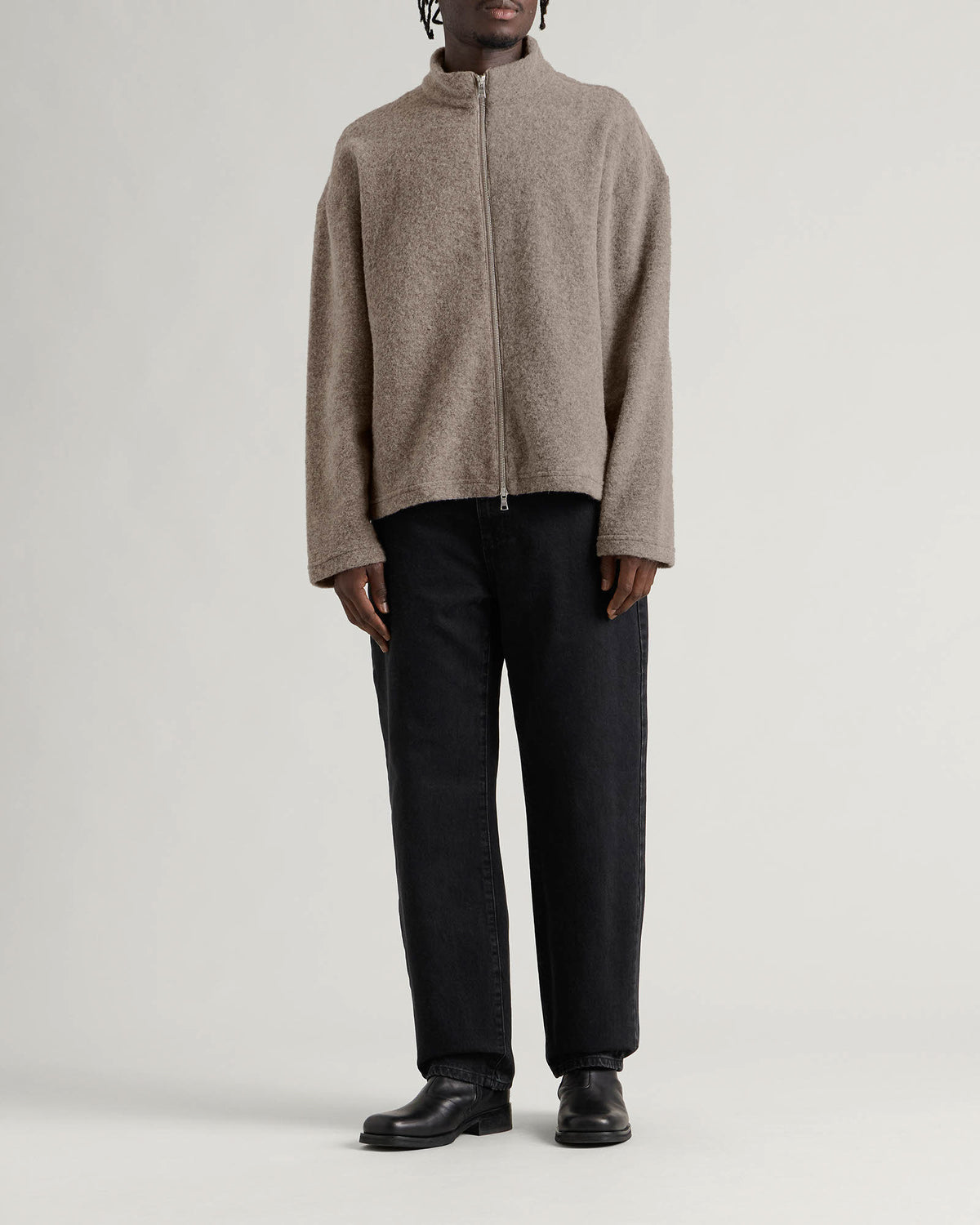 MKI Pressed Wool Track Jacket