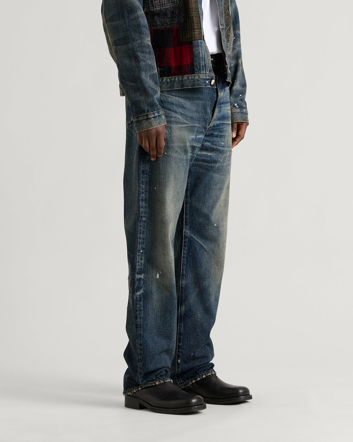 Junya Watanabe MAN Custom Patchwork Denim Jeans
