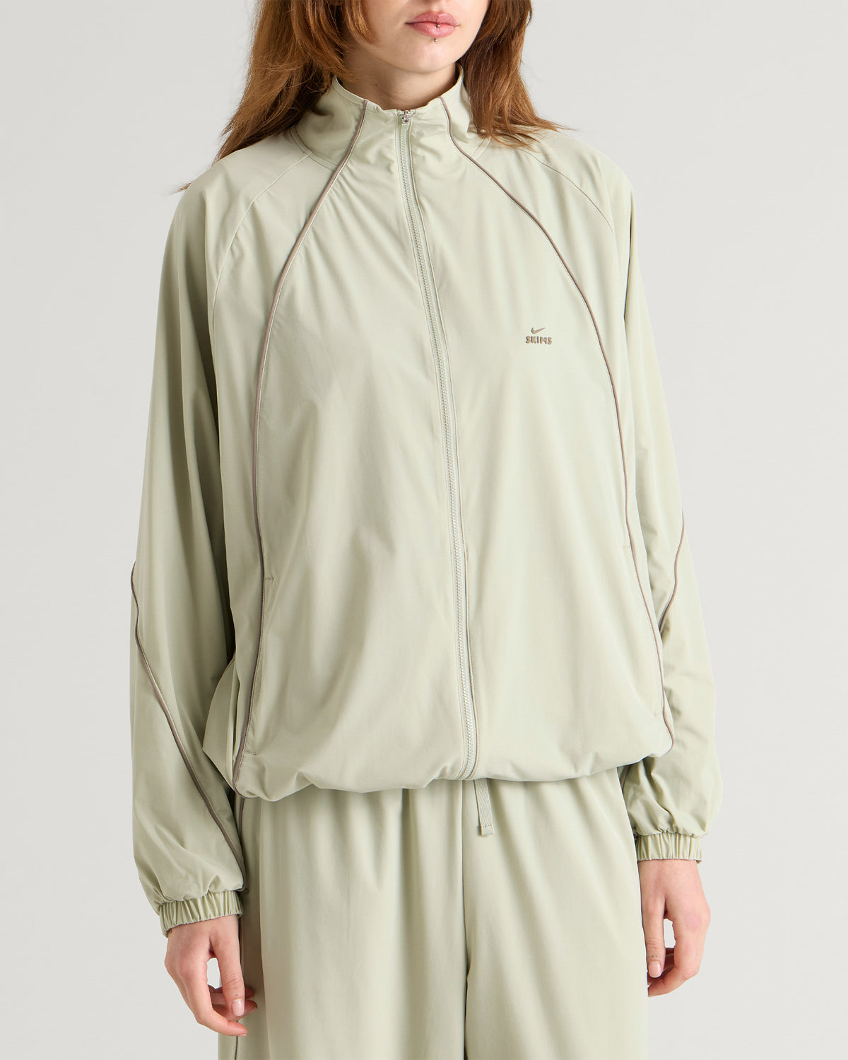 NikeSKIMS Stretch Nylon Oversized Jacket
