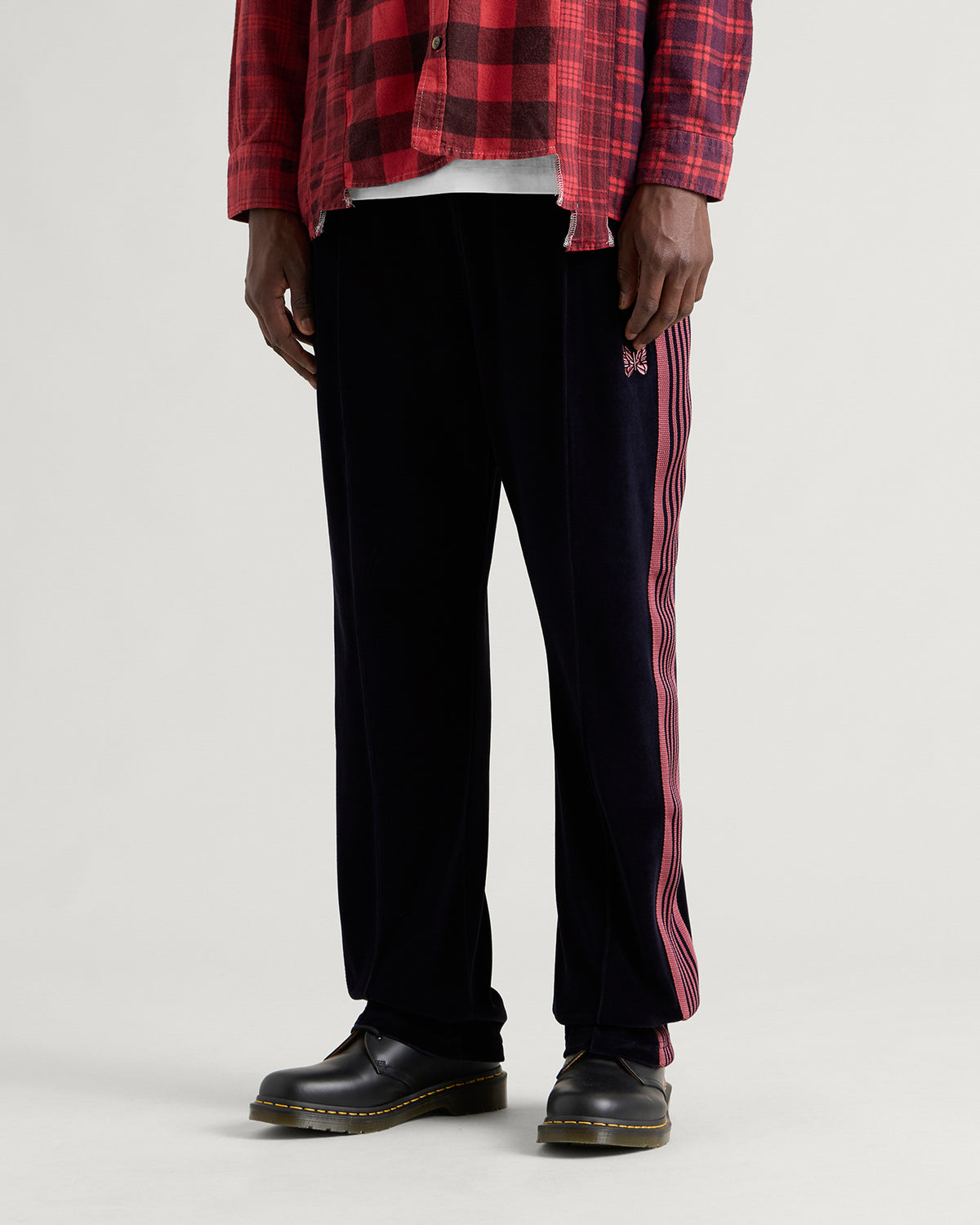 Needles Velour Narrow Track Pants