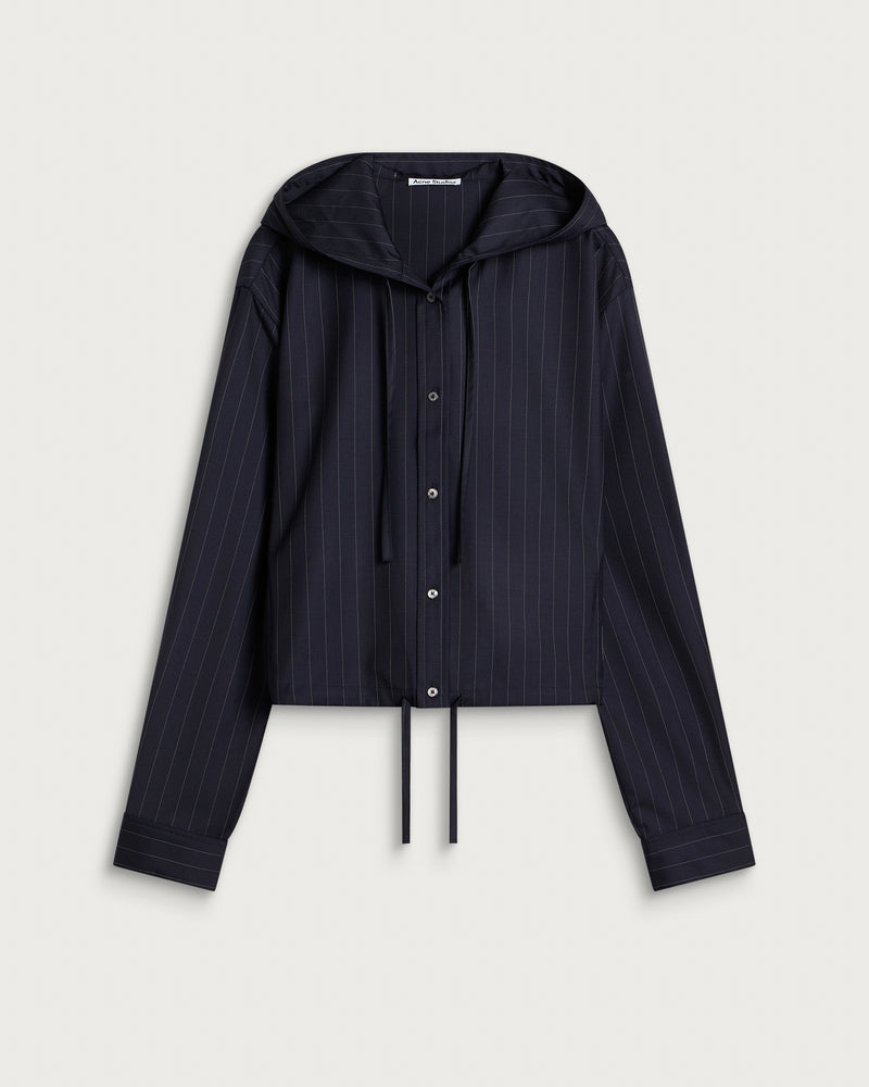 Acne Studios Sip Wool Pinstripe Shirt