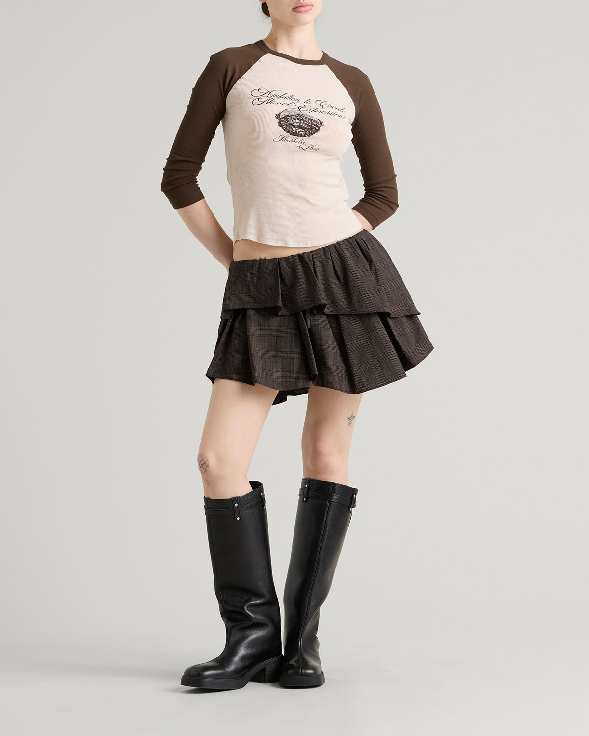 Acne Studios Ifelpa Mouline Skirt