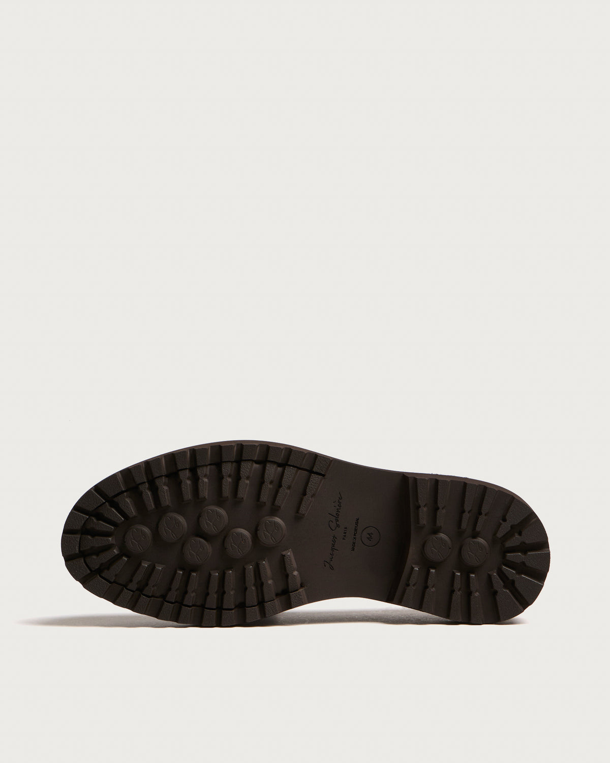 Jacques Soloviere Moli Distressed Suede Lug Loafer