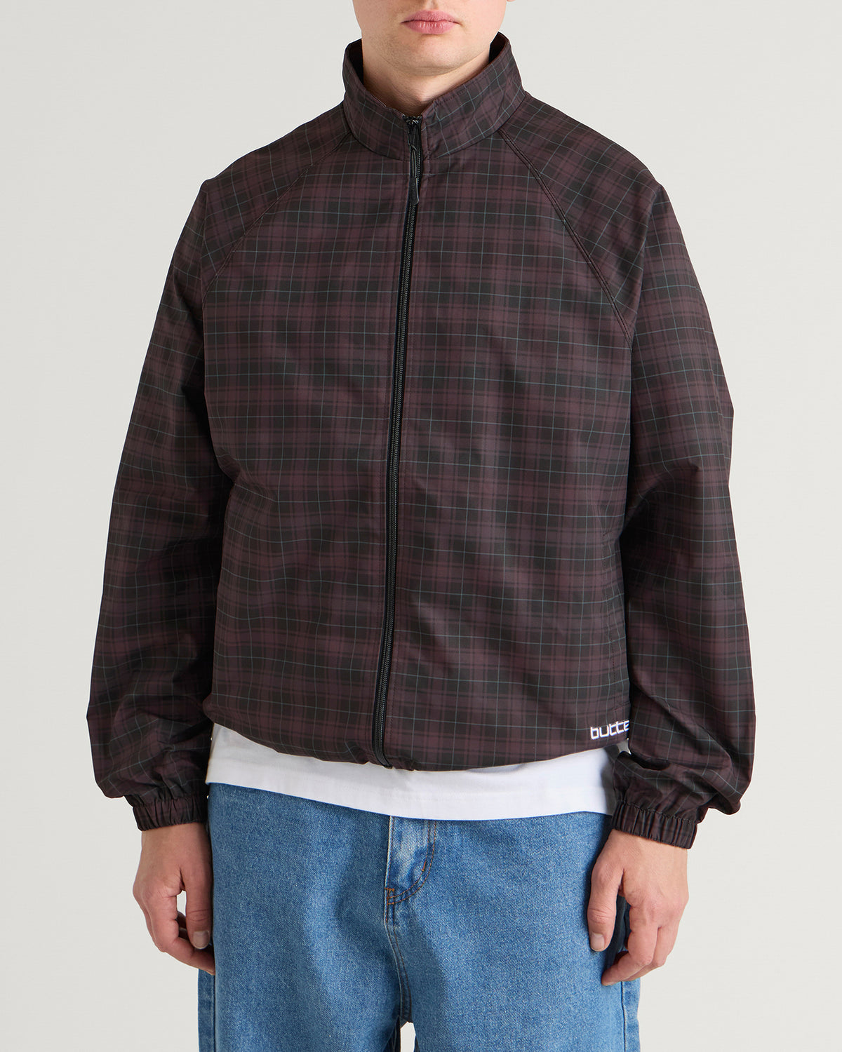 Butter Goods Plaid Nylon Jacket