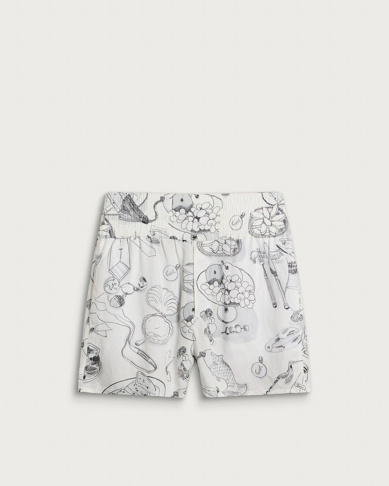 Jacquemus Printed Boxer Style Shorts