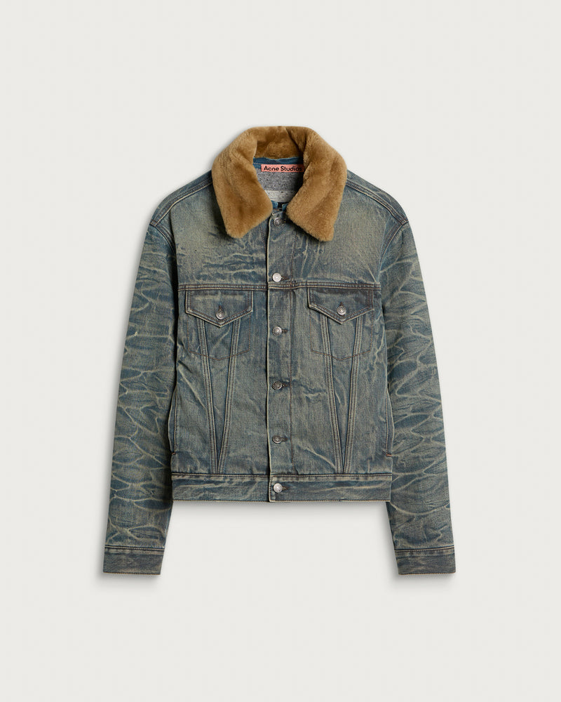 Acne Studios Rion Lined Chana Denim Jacket
