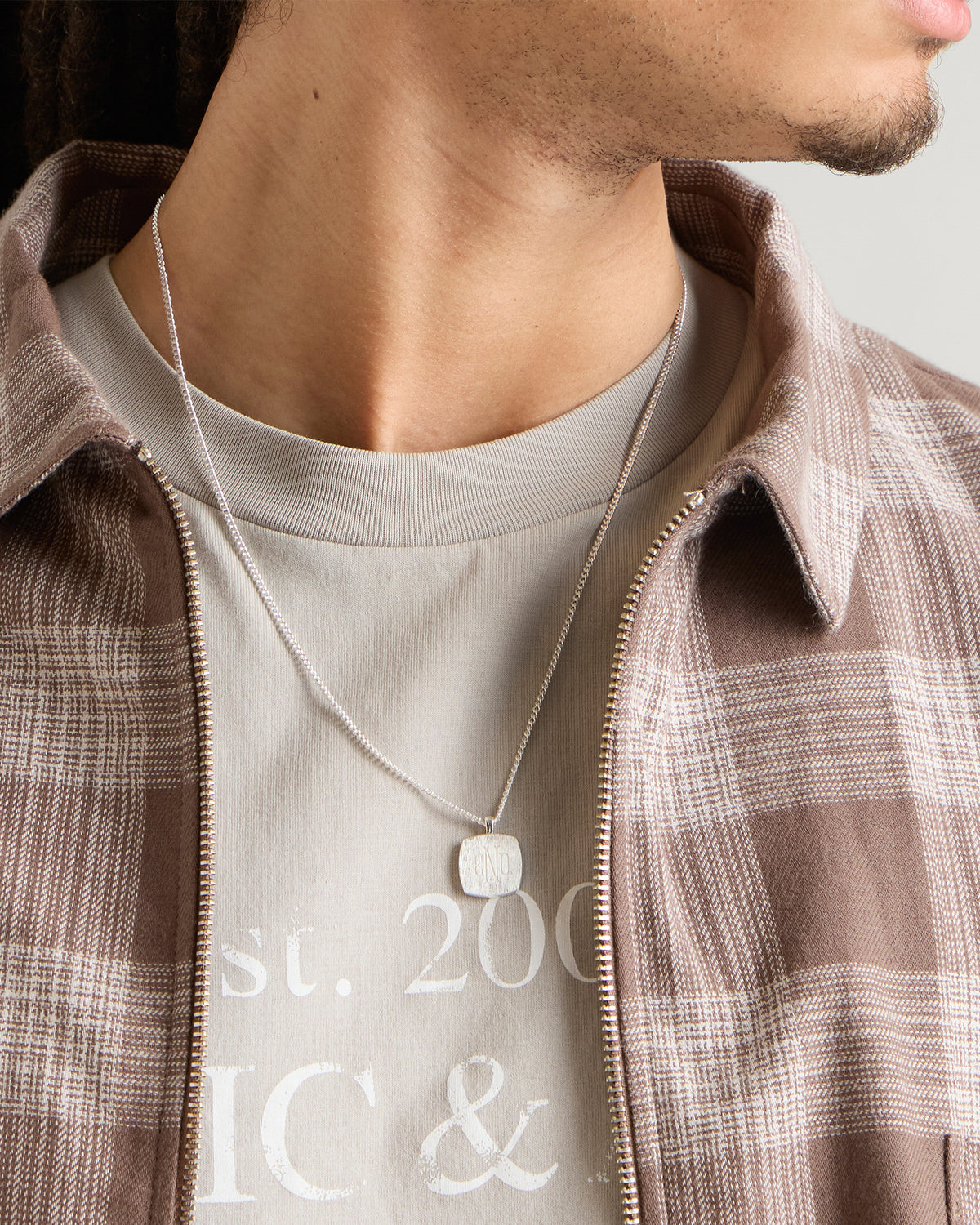 END. Signet Pendant
