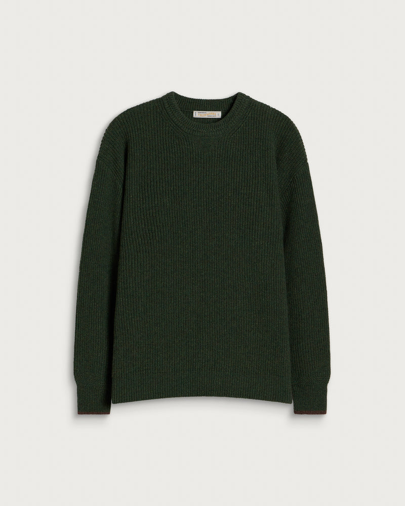 FrizmWORKS Patch Round Pullover Knit
