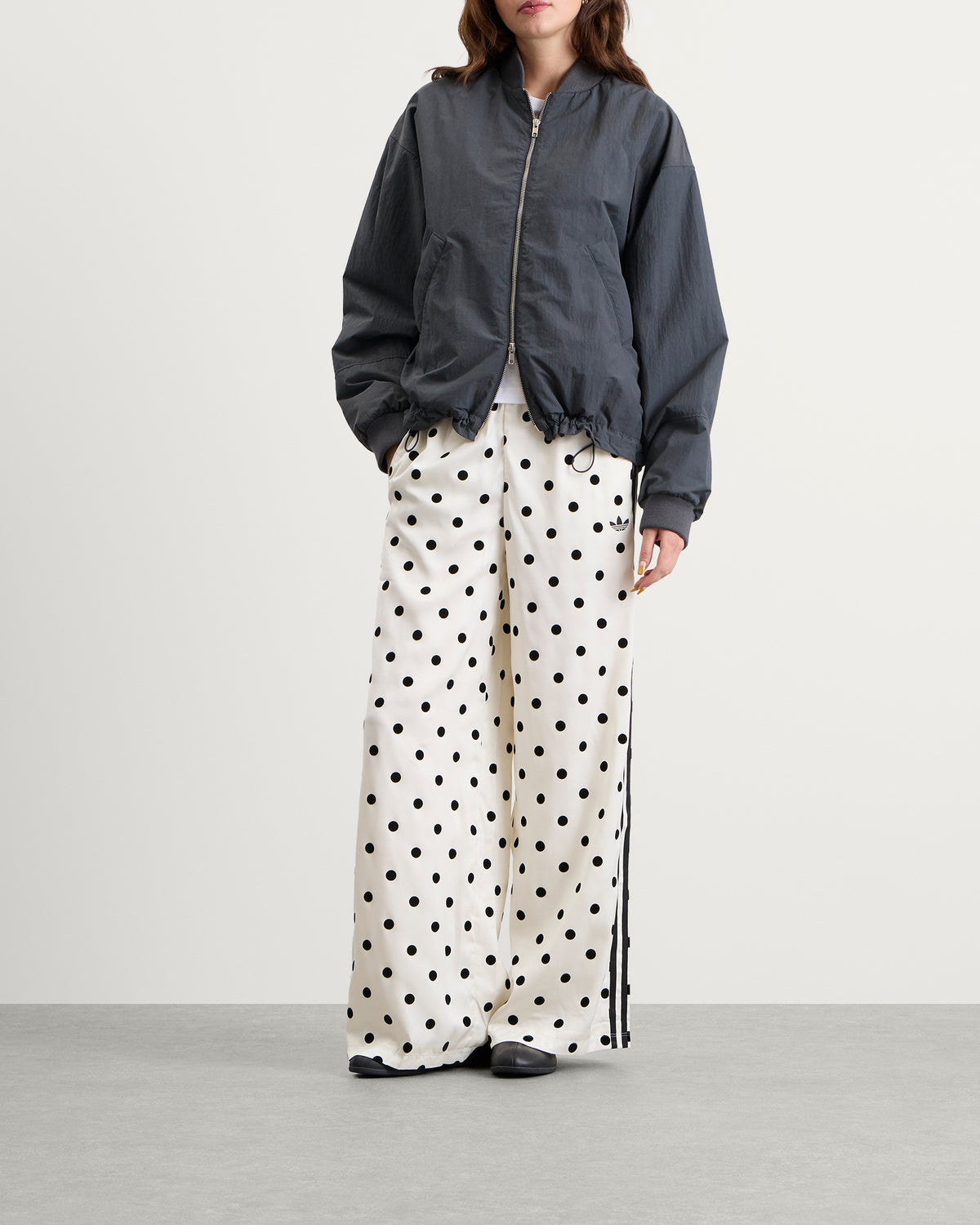 adidas Polka Dot Firebird Wide Trackpants